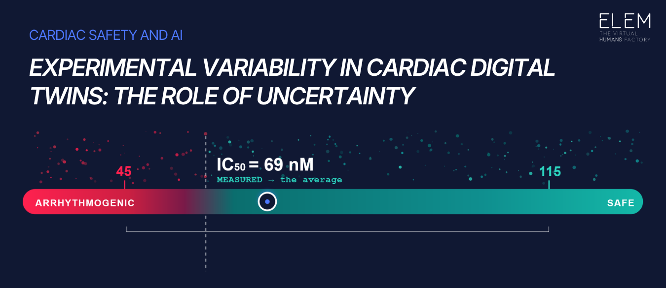 Loperamide study shows how experimental variability influences cardiac digital-twin predictions